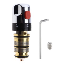 Thermostatic Bath Mixer Tap Shower Valve Handle Spare Repair Cartridge Kit Hot