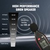 9 Tone 12V 400W Warning Emergency Siren PA System for