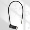 HOJLKLD Combination Lock Cable Lock with 4 Digits,Combination Padlock with