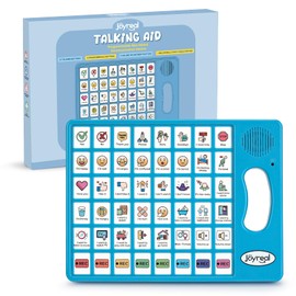 AAC Device for Autism, Joyreal Non Verbal Communication Tools for Speech Therapy & Stroke Rehab. Augmentative Alternative Communication Tablet, Autism Talking Aids with 8 Programmable Buttons