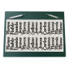 Stickers Calcas De Vinil Nombres Para Vaso 4x11cm - 30pzs