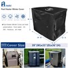 Pool Heater Winter Cover,with Plush Lining,Waterproof Swimming Pool Heater Cover