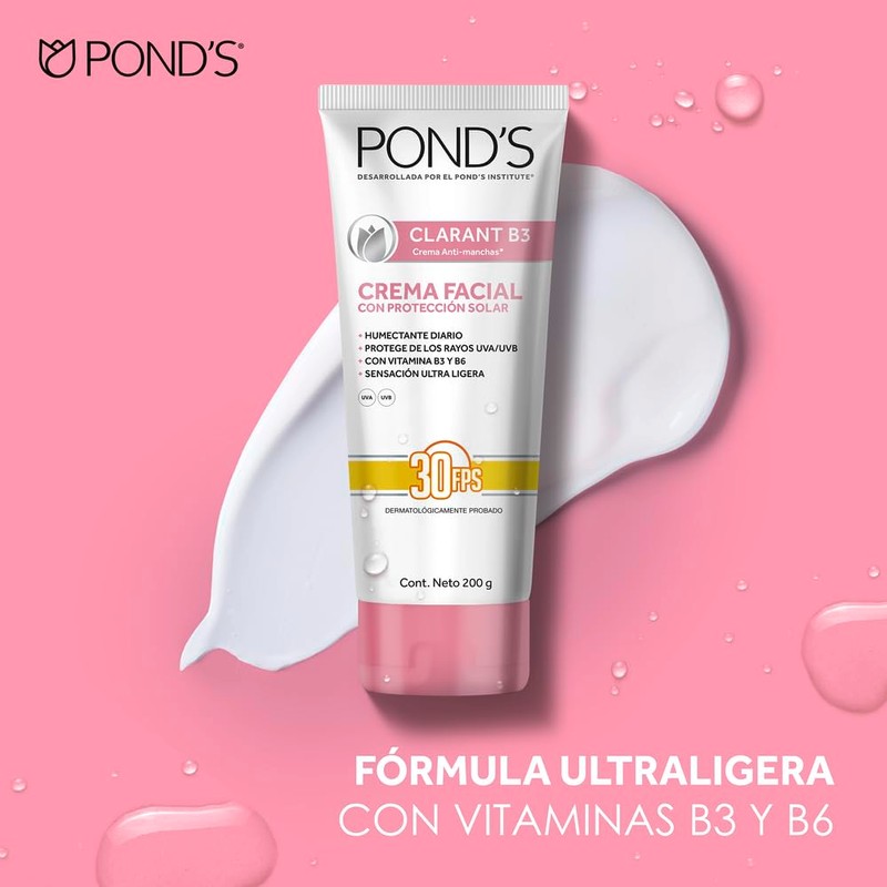 POND'S Kit 2 pzas, Crema Facial Clarant B3 con FPS30