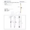 Huntington Brass HB Joy Shower Trim Kit with Slide Bar