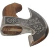 Viking Pizza Axe with Leather Sheath, Vikings Butcher Axes, Viking