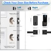 Smart Fingerprint Digital Door Lock - Keypad Lock and 2-Lever