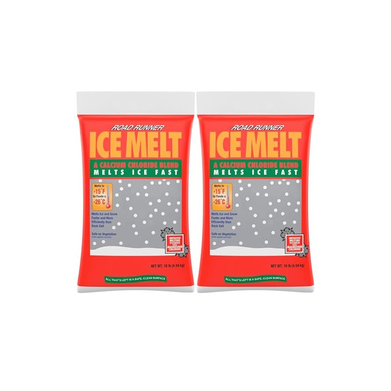 Scotwood Industries Ice Melter Road Runner, 50 lb (2 Bags)