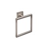 Chiswick Wall Mounted Flexi Fix Towel Ring, Brushed Nickel