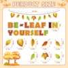EggSun 112pcs Thanksgiving Bulletin Board Classroom Decorations Be Leaf in
