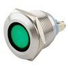 SeKi 19 mm LED Indicator Light in Green 6-24 V;
