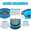 OEM 2 Escurridores Colador Plegable Cesta Fruta Verdura Cocina