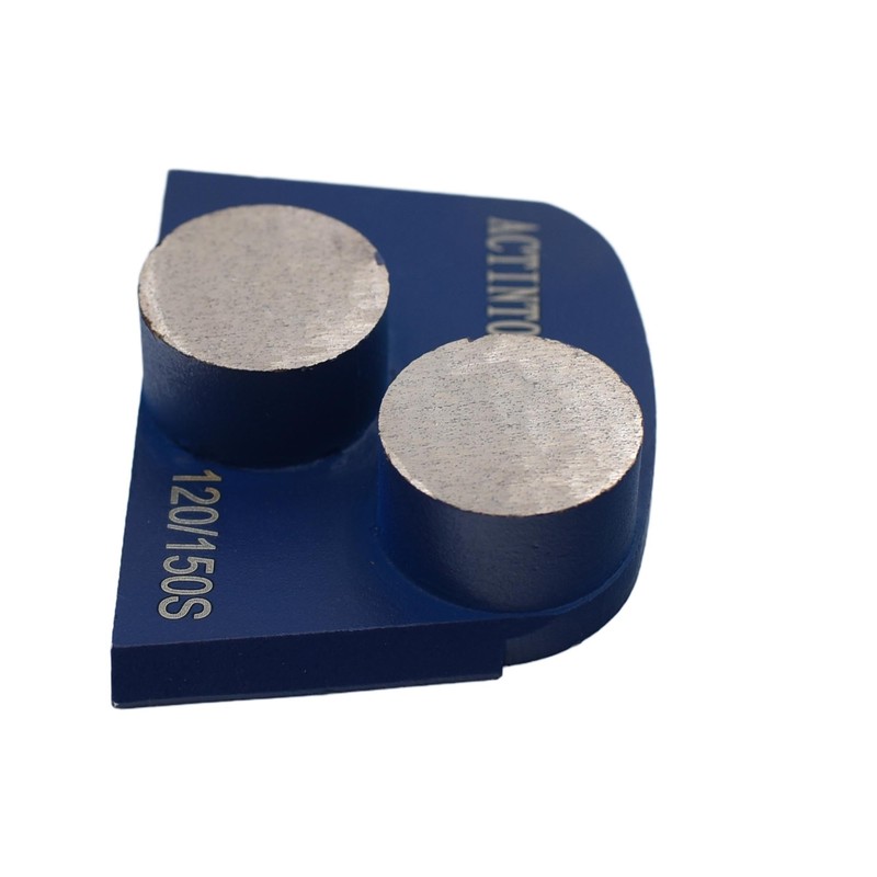 ACTINTOOL Diamond Two 12.5mm Thick Button Segment Metal Bond Segment