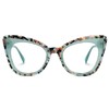 Zeelool Women's Cat Eye Glasses Stylish Acetate Eyewear Blue Light