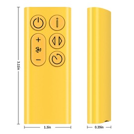 New Remote Control Replacement fit for Dyson BP01 Cool Fan Air Purifier(Yellow)