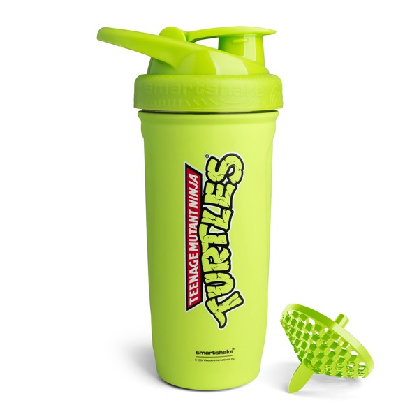 Smartshake TMNT Reforce Stainless Steel Protein Shaker Bottle 900 ml