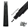 BRESKO Drawer Runners, Push to Open Runners, Full Extension, Drawer