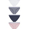 NEXT Cotton Rich V Briefs with Logo (Pack of 4),