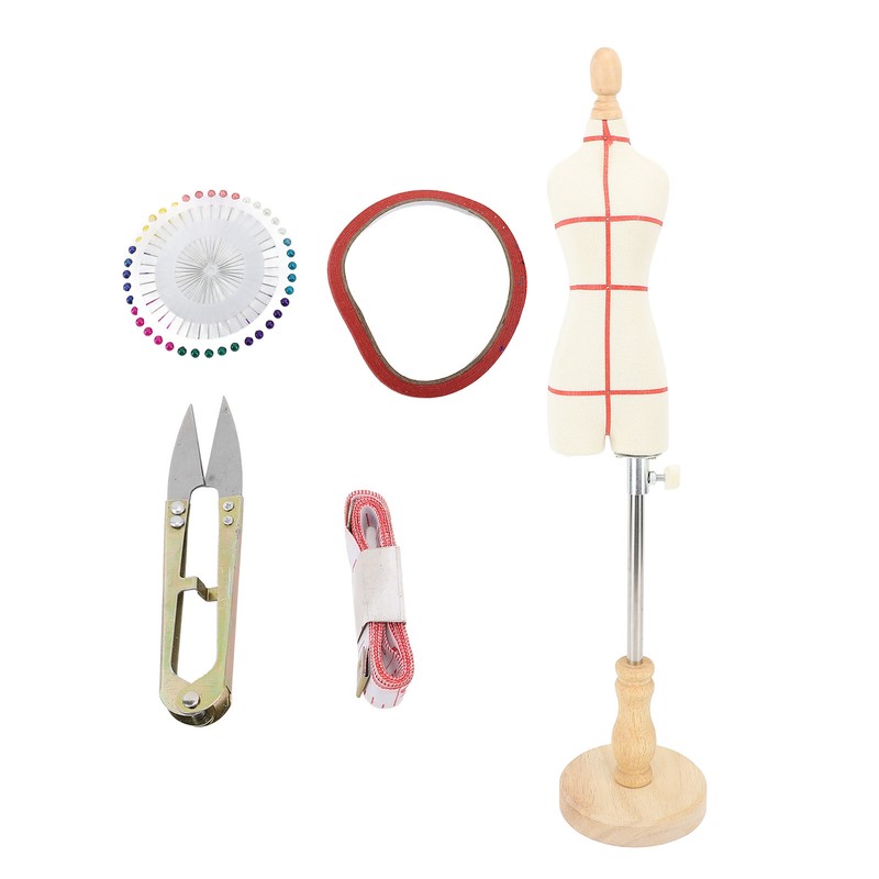 Female Mannequin Torso with Stand Adjustable Dress Form Dressmaker Sewing