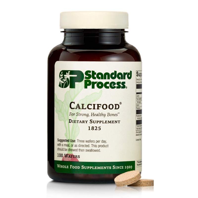 Standard Process Calcifood - Calcium Supplement for Bone Strength &