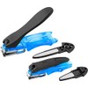 Zwilling Classic Nail Clippers Set, with 2 clipper sizes, blue,