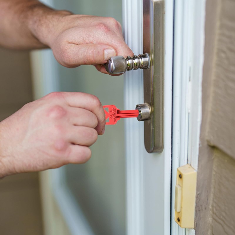 sourcing map 32pcs Key Blanks KW1 Brass Key Blanks Uncut