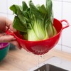 couponhub Heavy Duty 6 Inch Food Colander,Large Capacity Vegetable Strainer