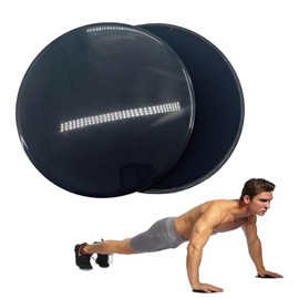 Deslizadores de ejercicio para entrenar, pilates, discos de fitness para hombres y mujeres, deslizadores de entrenamiento para fuerza básica y flexibi