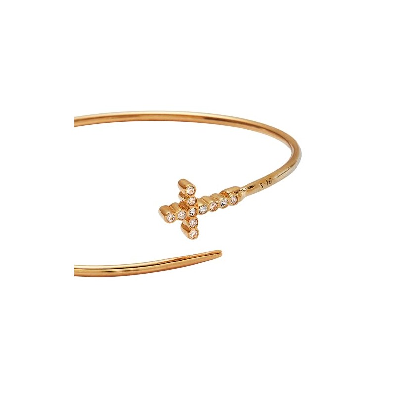 Alex and Ani Faith Bespoken Cross Bangle
