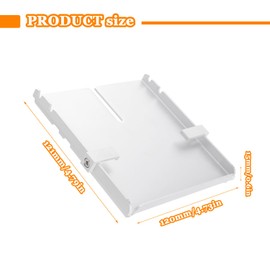 HUAREW Wood Stove Fan Bracket, Multi-Purpose Heater Bracket for Mr Heater B-uddy Fireplace Fan/Heated Stuff Shelf, Stand with Clip for Little Buddy and Big Buddy, Outdoor Heater Buddy Accessories