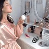 YiQiYi Eyelash Storage Box-2 Pack Eyelash Holder Case with Mirror
