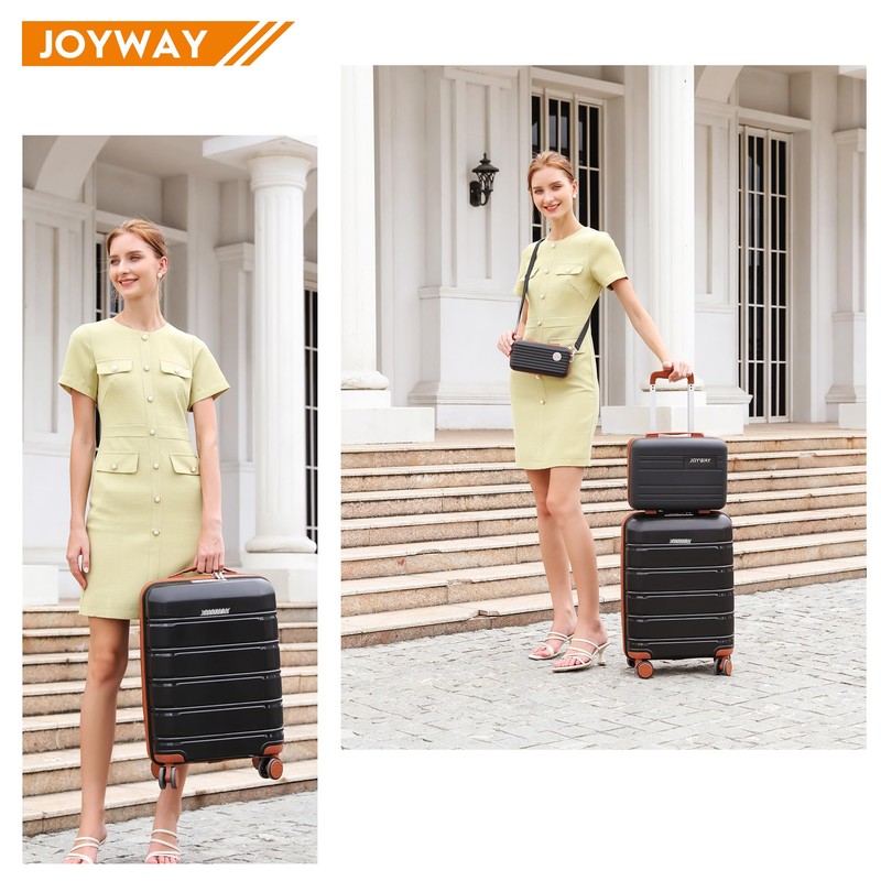 Joyway 20 Inch Carry On Luggage with TSA Lock, Durable