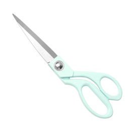NatSumeBasics 8" Fabric Scissors Mint Green Sewing Scissors Craft Tailor Shears Heavy Duty Scissor Professional Dressmaker Shears Home Office Scissors (Green)