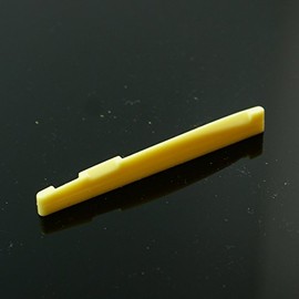 General ABS Plastic Acoustic / Classical Guitar Saddle ,Yellowed