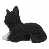 Ebros Gift Lifelike Sitting Tuxedo Black and White Feline Kitten