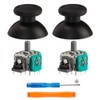 TOMSIN 2pcs Replacement Analog Module 3D Joystick Sensor Thumbsticks for