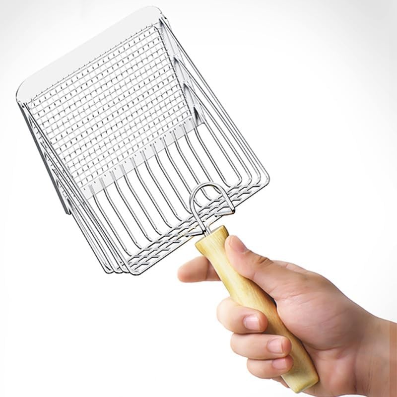 Xygobla Stainless Steel Cat Litter Scoop Holder