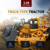 1:24 2.4G 9CH RC Tractor Truck Construction Engineering Vehicles with