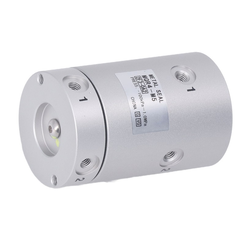 Pneumatic Rotating Connector Aluminum Alloy Multi Channel High Speed 360°