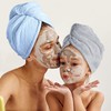 2 Pack Microfiber Hair Towel Wrap AUMA Super Absorbent Twist