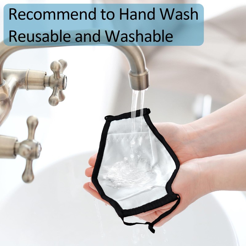 18 Pack Reusable Cloth Face Masks Washable Cotton Face Mask