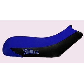 Hidden Comfort Camo HCC Racing Seat Cover Compatible with Honda 300EX fits up to 2006- Blue/Black 300EX