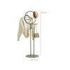 KB Designs Cheska Valet Stand - Modern Metal Organizer with