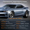 POPMOTORZ White LED Side Marker Lights Assembly Compatible With Chevy