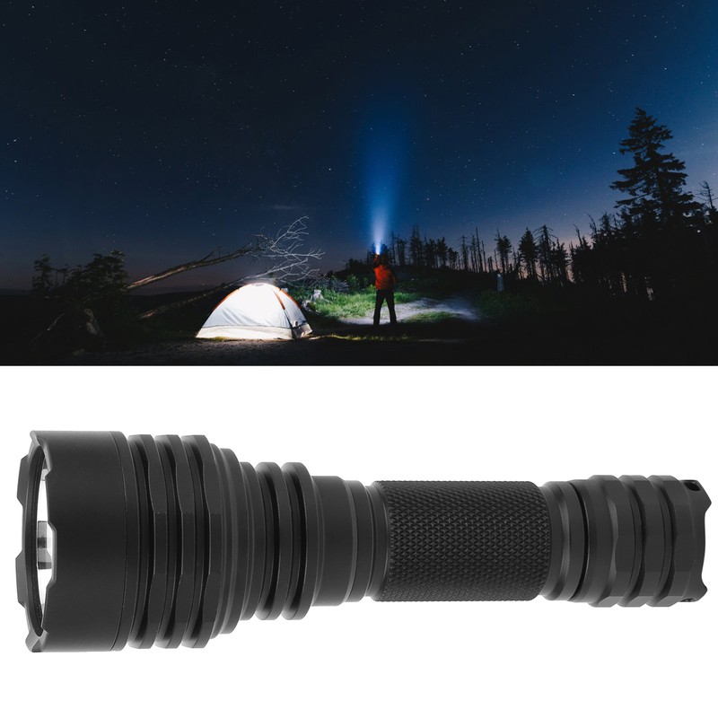Outdoor Emergency Flashlight Portable Multifunctional Waterproof Hunting Torch White Light