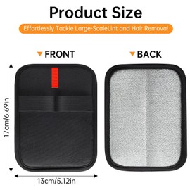 Cat Grooming Glove, Static Removal Gloves Pet Hair, Dog Washing Gloves, Double Sided Pet Grooming Gloves, Reusable Cat Dog Electrostatic Hair Remover Grooming Glove Tool (1)