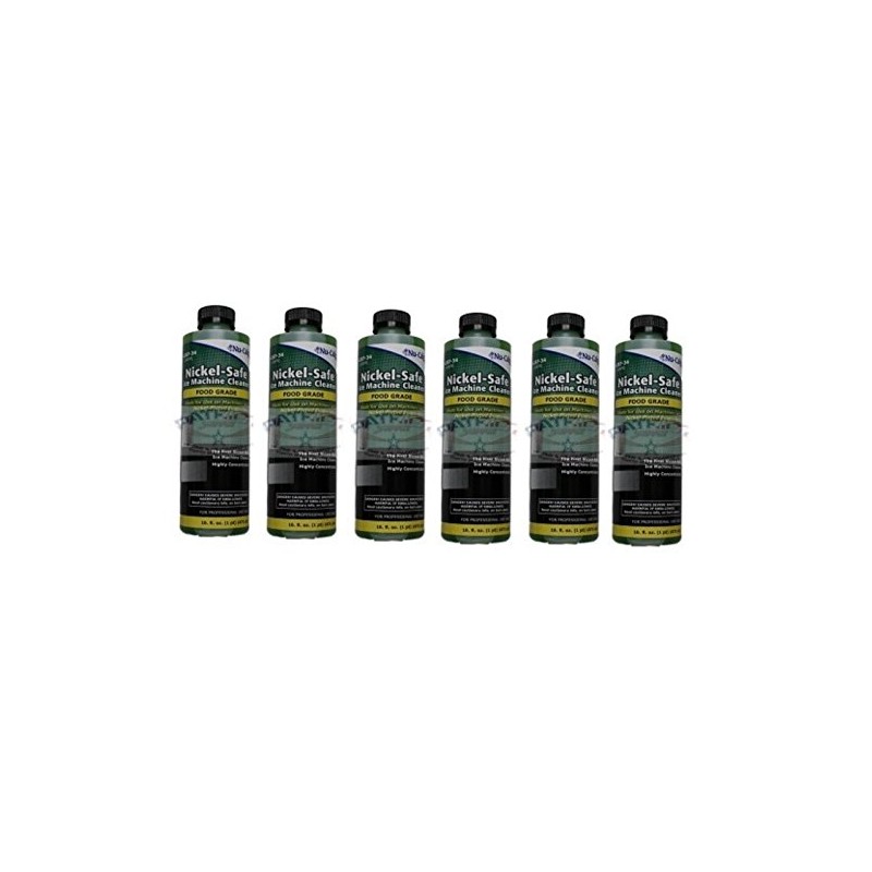 NU-CALGON 4287-34 NICKEL SAFE ICE MACHINE CLEANER 6-PACK