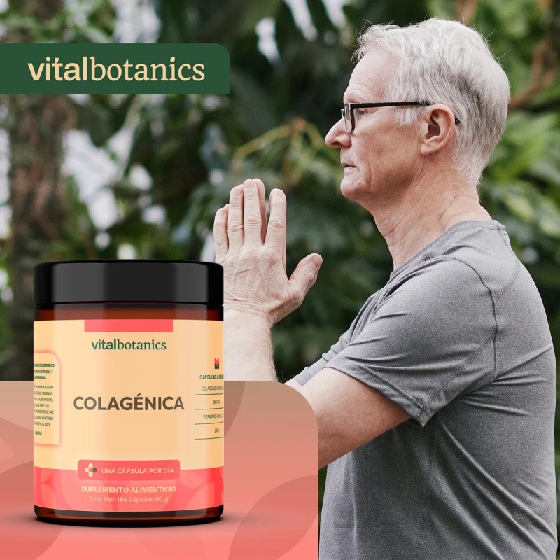 Suplemento Multivitamnico Colagnica con 180 capsulas 500 mg de Colgeno
