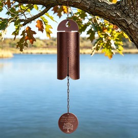 RiKoDaM 27" Wind Chimes for Outside, Deep Tone Serenity Bell Wind Bell