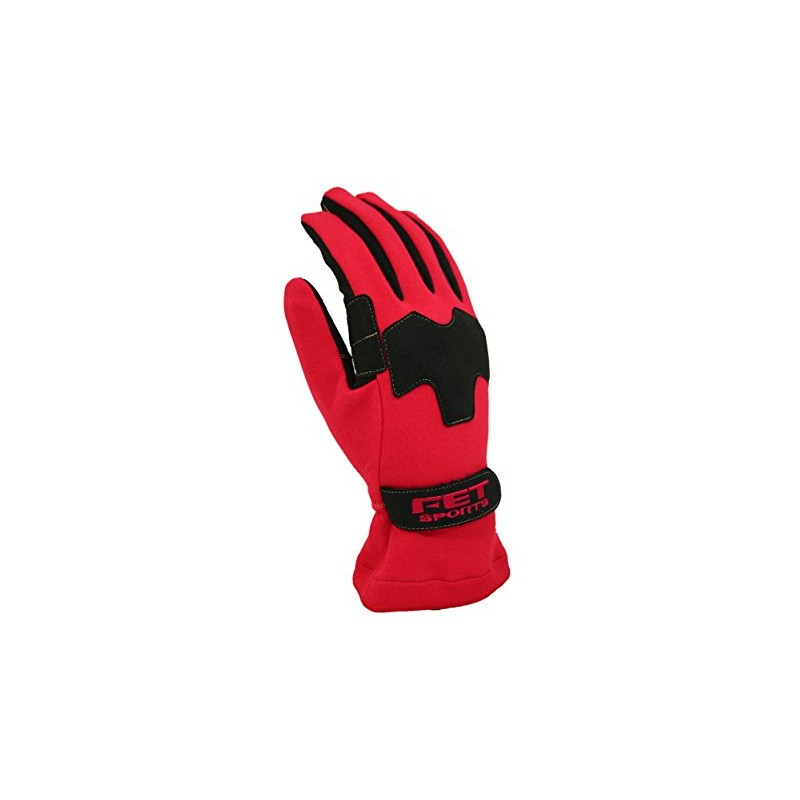 FET SPORTS 3D LIGHT WEIGHT GLOVE Gloves Red/Black XL FT3DLW43