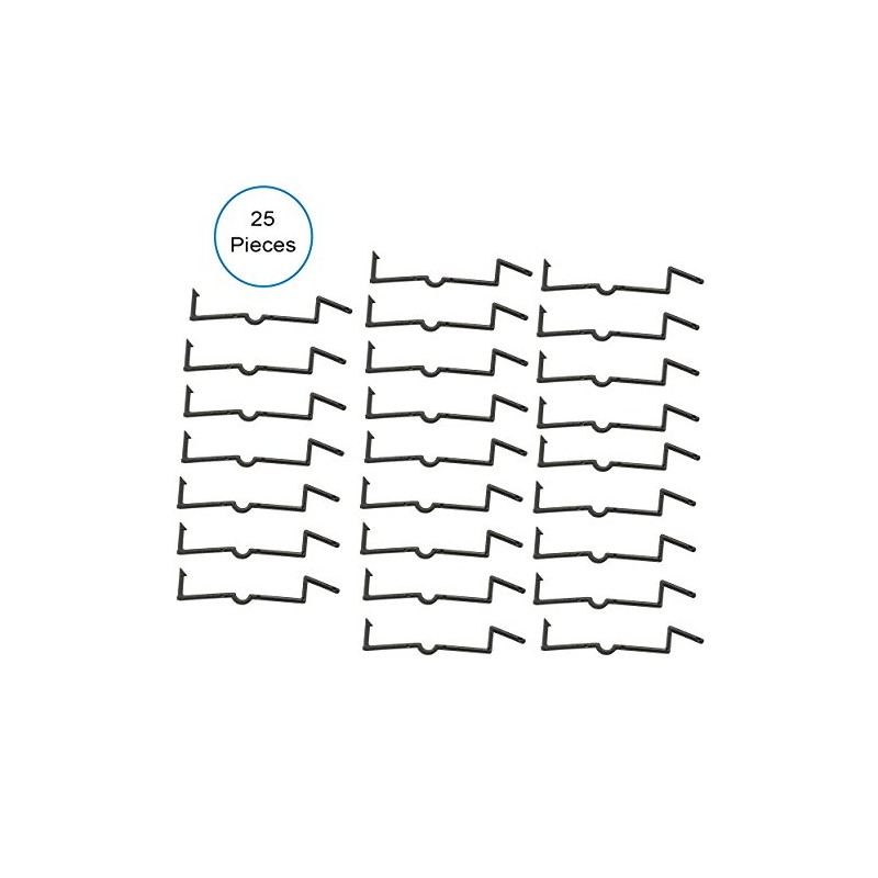National Hardware N180-016 Peg Locks, Black Finish
